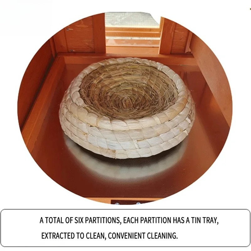 Urban Farming Urban Gardening - Neues Design Großer Regenfester Holz-Außenkäfig für