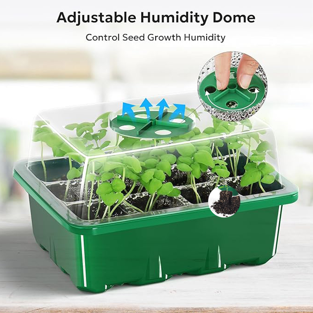 Dome Propagation Kit - 10 teile/satz Sämling Tabletts Samen Starter