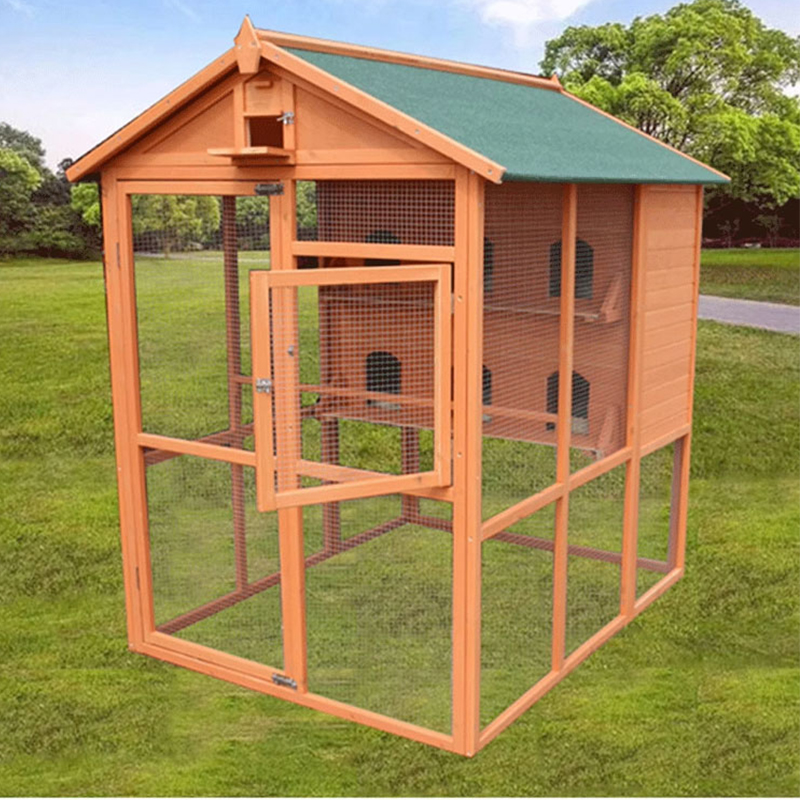 Urban Farming Urban Gardening - Neues Design, großer, regensicherer Holzkäfig für